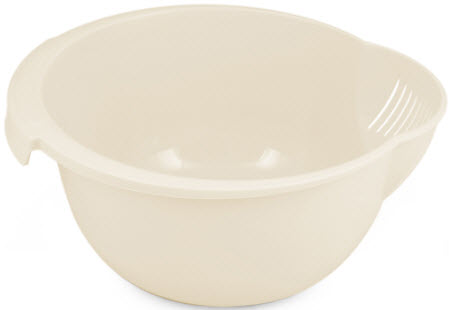 

Миска Полимербыт со сливом D 26.8 см 3.5 л цвет в ассортименте