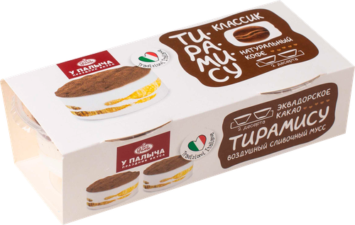 

Десерт У Палыча Тирамису муссовый 160 г