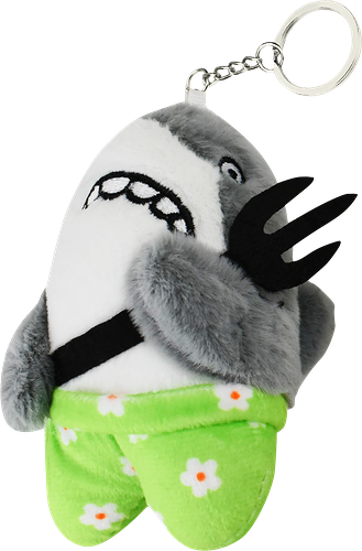 Брелок Удачная тема Акула на стиле ассортименте 1 шт.