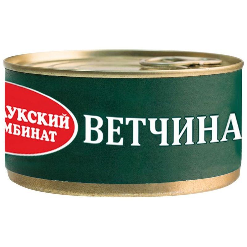 

Консервы Великолукский Мясокомбинат Ветчина из свинины 325 г