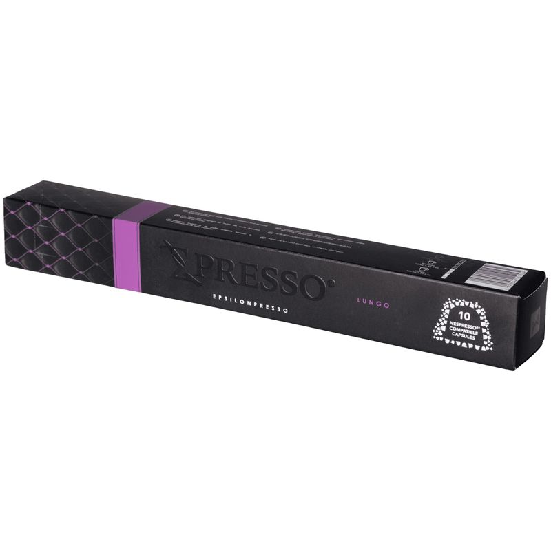 

Кофе Epsilonpresso Lungo жареный молотый в капсулах, 10 шт