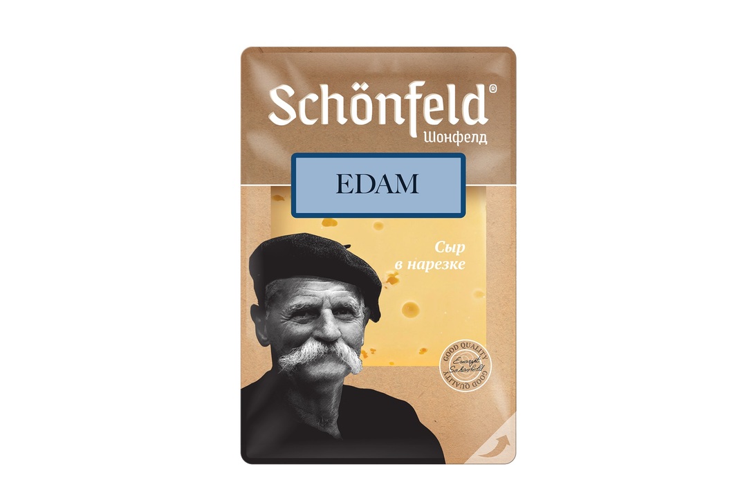 

Сыр Schonfeld Эдам 45% нарезка 125 г