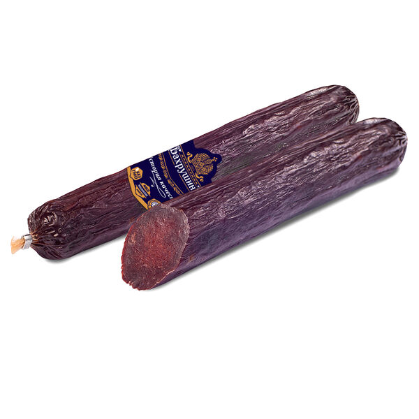 Колбаса Бахрушинъ Казылык из конины сыровяленая полусухая вес