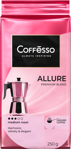

Кофе молотый Coffesso Allure 250 г