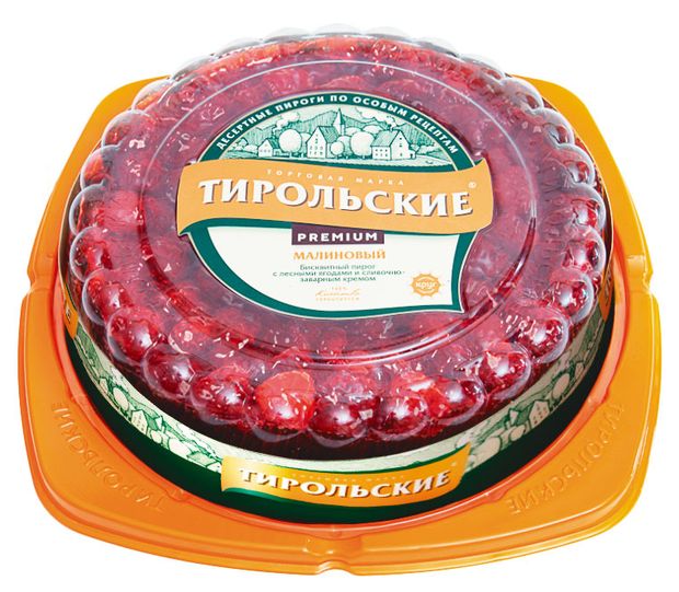 

Пирог Тирольские Пироги, Малиновый, 530 г