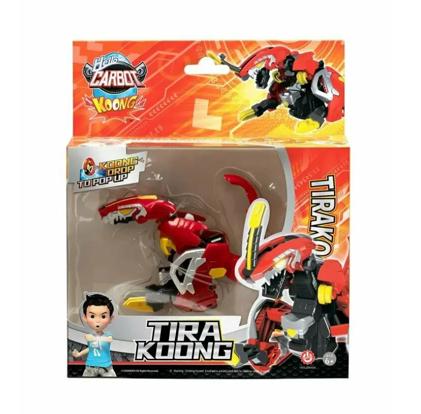 

Игрушка Hello Carbot Карбот-трансформер Кунг в ассортименте, возраст 6+, 1 шт.