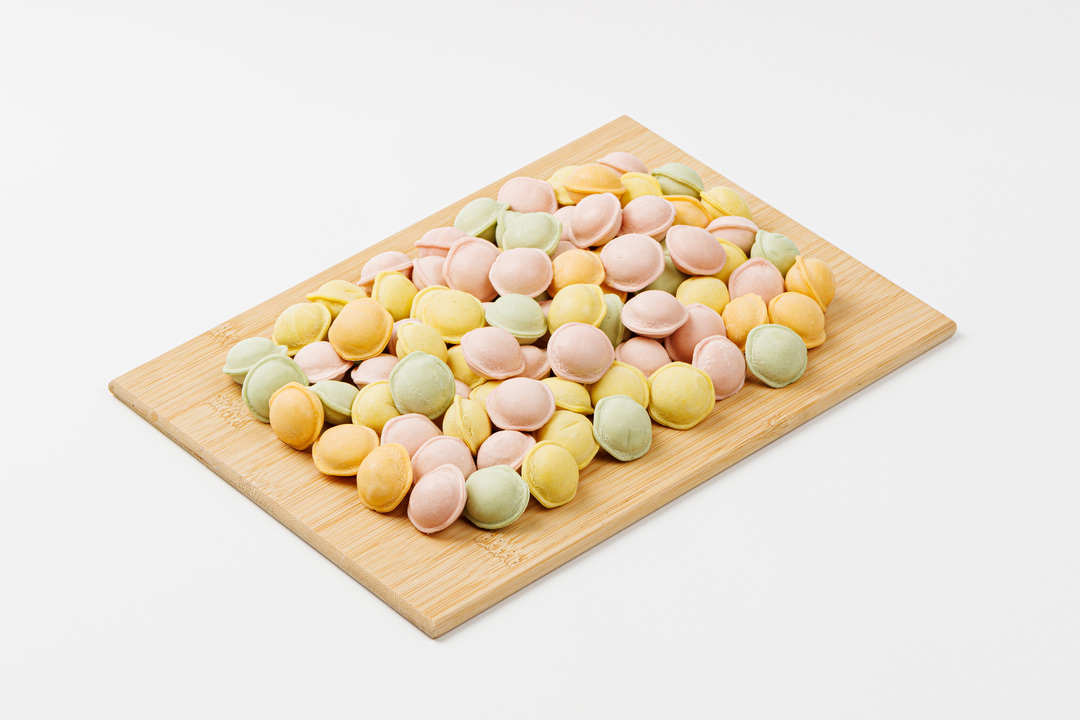 

Пельмени ВкусВилл мини с индейкой цветные 500 г