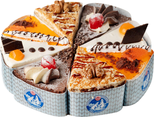 

Торт Север-Метрополь Дегустационный сет 885 г