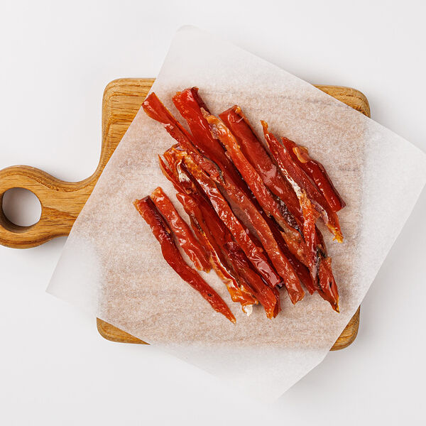 Кета соломка солено-сушеная