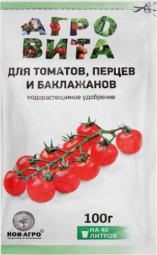 

Удобрение АГРОВИТА для томатов, перцев и баклажанов