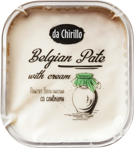 

Паштет Da Chirillo Бельгийский со сливками 200 г