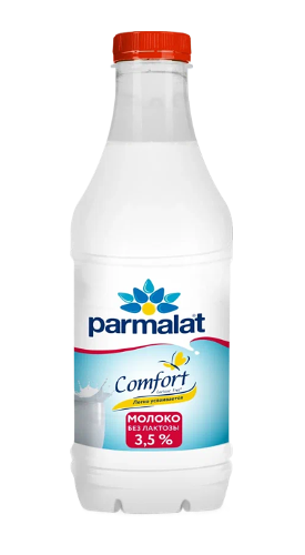 Молоко пастеризованное Parmalat Comfort безлактозное 3.5% 900 мл 