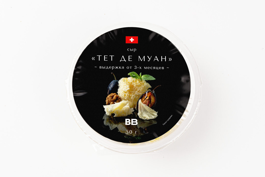 

Сыр ВкусВилл Тет де Муан 50 г