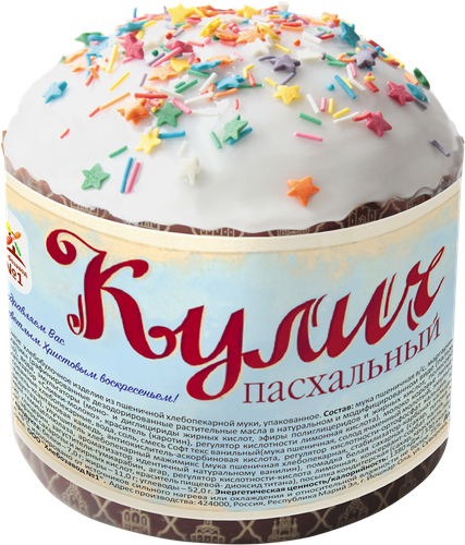 

Кулич Хлебозавод №1 Пасхальный 100 г