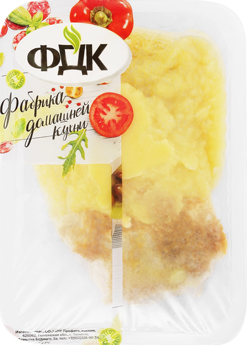 

Шницель Фабрика домашней кухни куриный с картофельным пюре 250 г