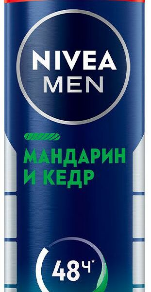Дезодорант-антиперспирант спрей Nivea Men Мандарин и кедр 150 мл