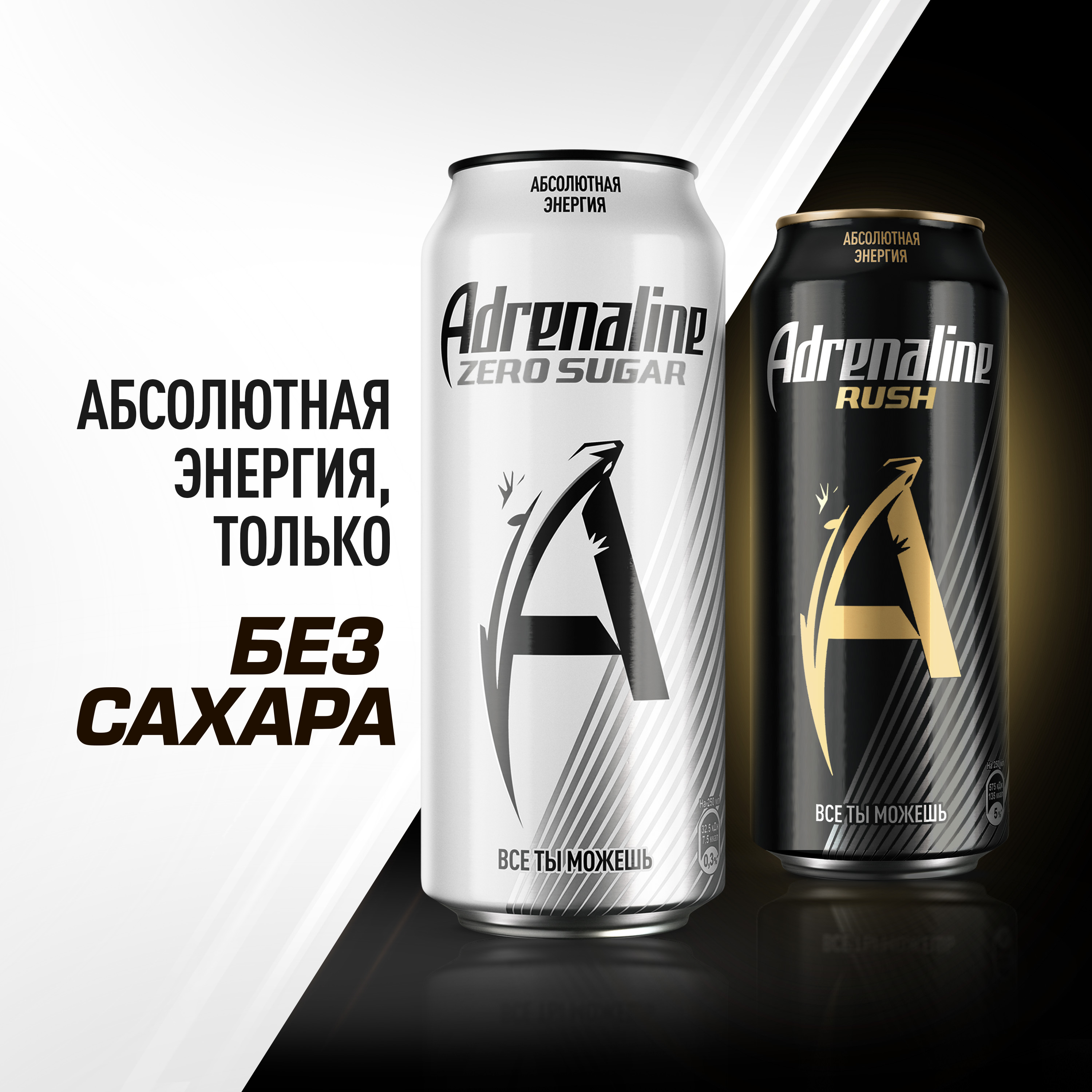 

Энергетический напиток Adrenaline Rush Silver Energy Zero Sugar Без Сахара 0.25 л