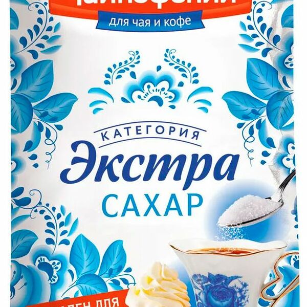 Сахар-песок Чайкофский категории Экстра 900 г