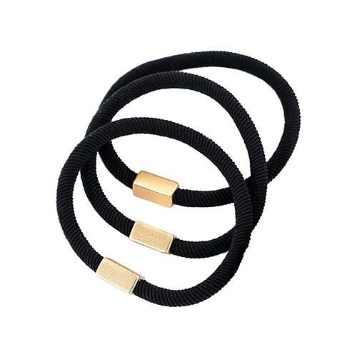 Набор резинок для волос Laf с декором 3 шт., цвет в ассортименте