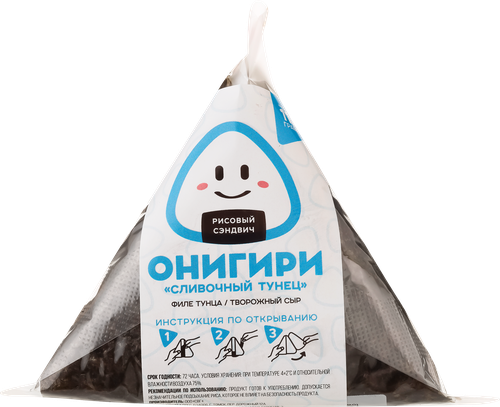 

Онигири СВГ Смайл Сливочный тунец 115 г