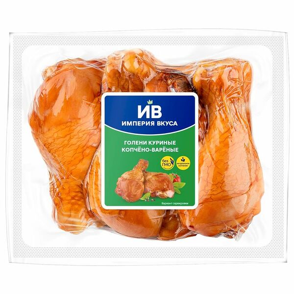 Голень куриная Империя Вкуса варено-копченая вес