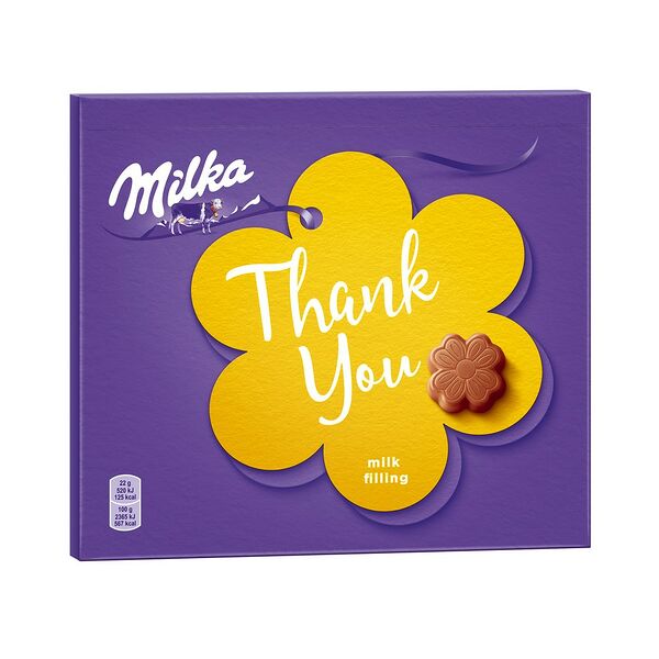 Конфеты Милка из молочного шоколада с молоч начин 110г