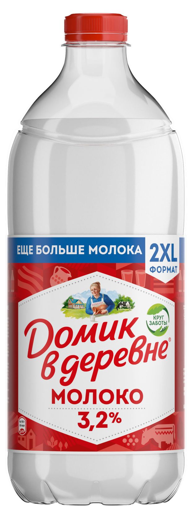 

Молоко Домик в деревне 3.2% 1.9 л