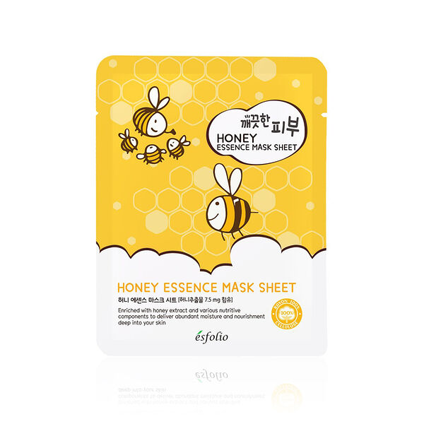 Маска тканевая для лица Esfolio медовая 25 мл