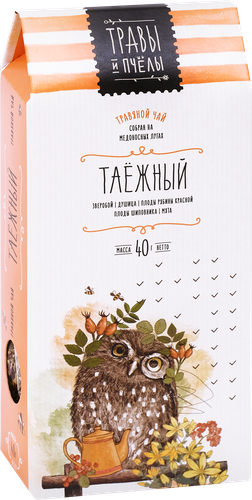

Чай травяной Травы и пчелы Таежный 30 г