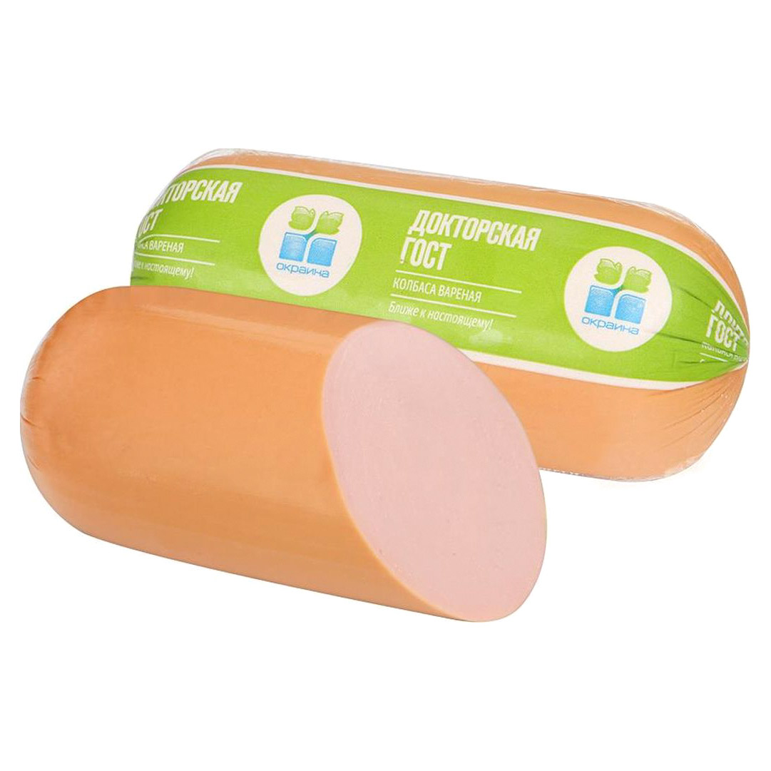 

Колбаса вареная Окраина Докторская вес