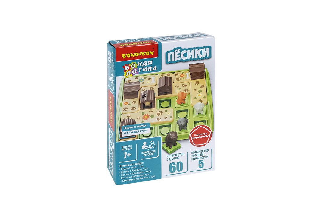 

Логическая игра Bondibon БондиЛогика Песики