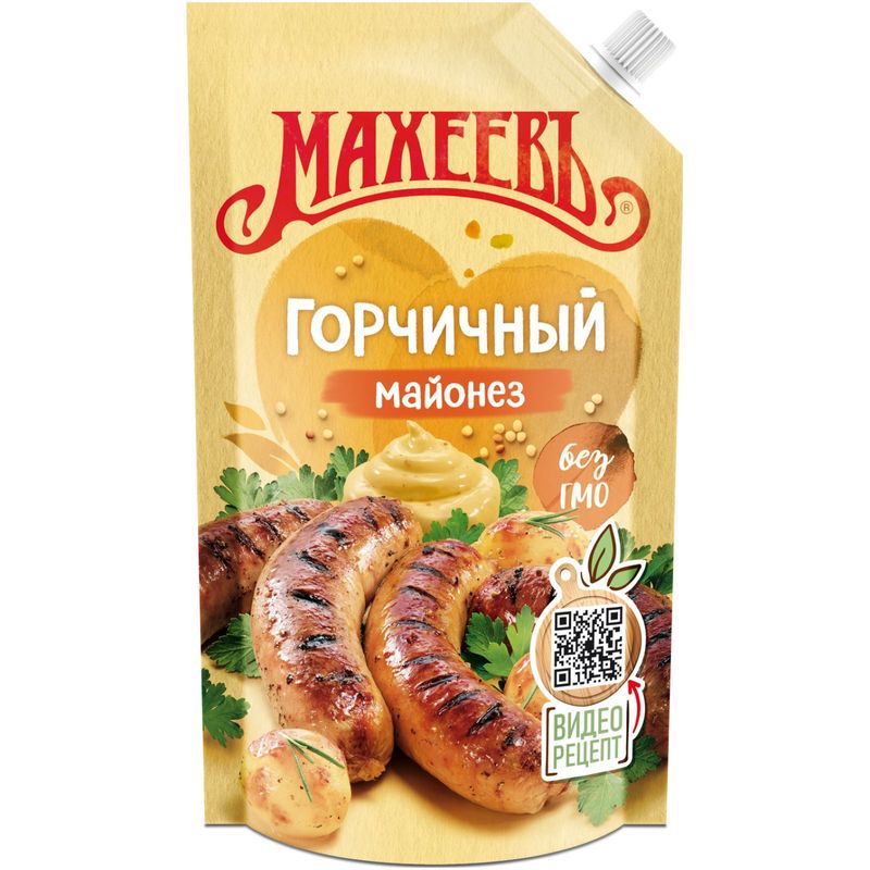

Майонез Махеевъ горчичный 50.5%, 380 г