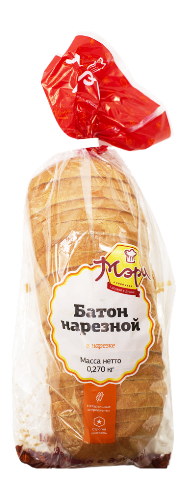

Батон Мэри Нарезной в нарезке 270 г