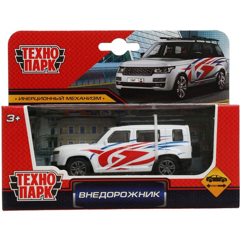 

Игрушка Технопарк Внедорожник спортивный инерционная 10.5 см Арт. 335026/02, в ассортименте