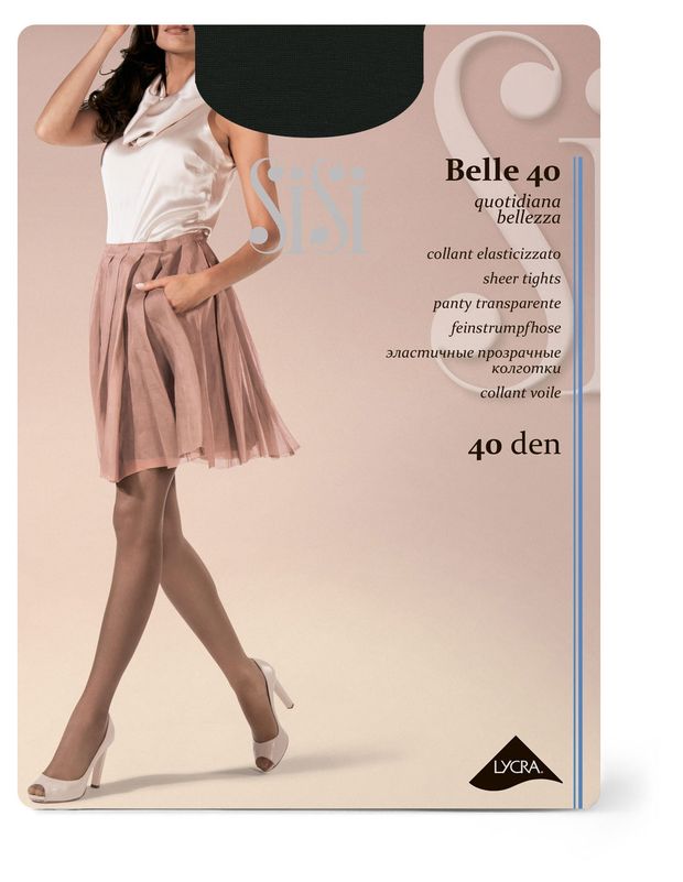 

Колготки женские Sisi Belle 40 den nero 2