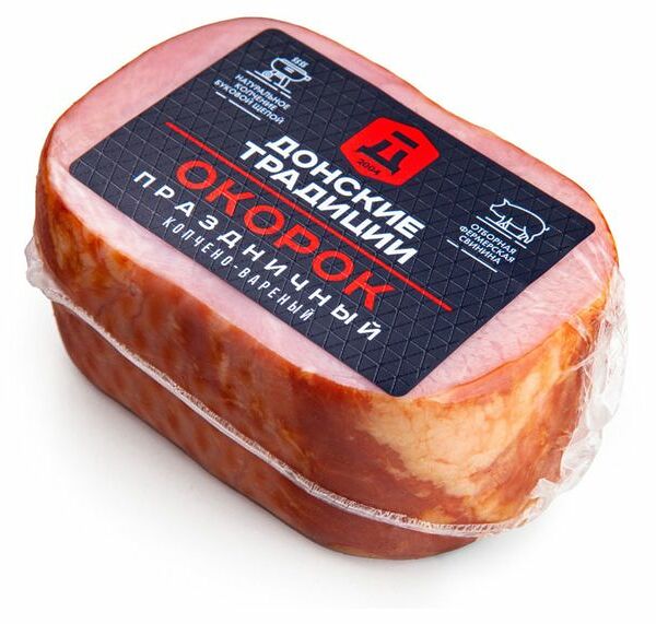 Окорок копчено-вареный ДОНСКИЕ ТРАДИЦИИ Праздничный, 270г