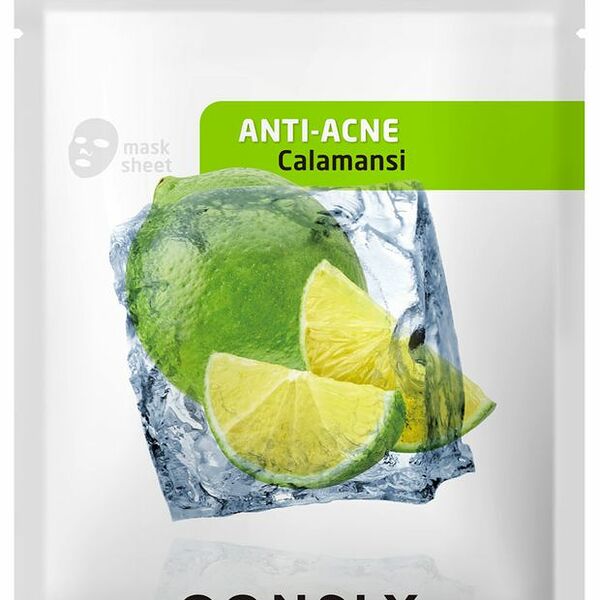 Тканевая маска для лица противовоспалительная Consly Anti-acne Calamansi, 20 мл