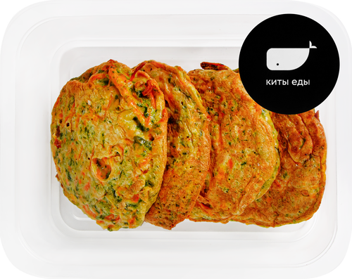 

Оладьи Киты еды Домашние овощные, 250 г