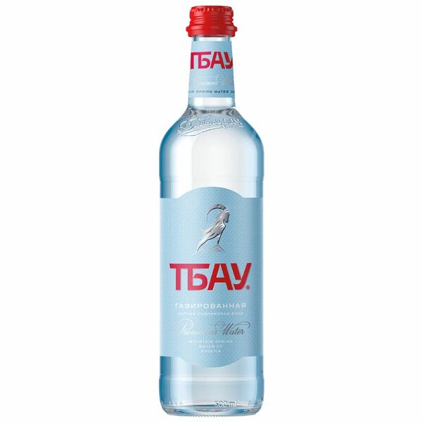 Вода Тбау минеральная природная столовая газированная 500 мл