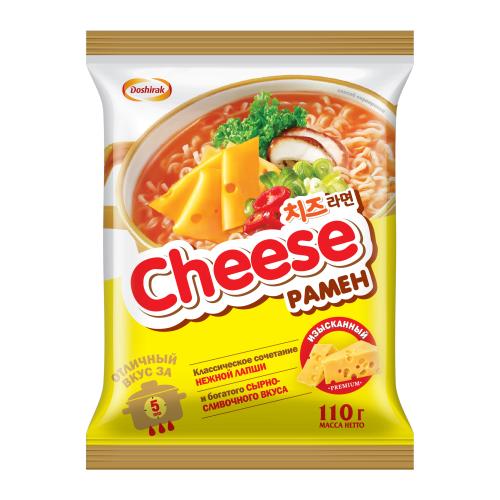 

Лапша быстрого приготовления Doshirak Cheese Рамен Сыр 110 г
