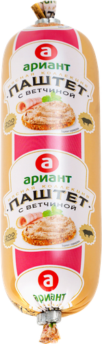 

Паштет АРИАНТ Мясная коллекция с ветчиной, 200г