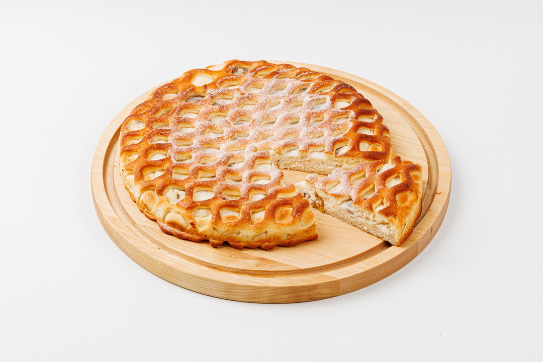 

Пирог ВкусВилл сдобный с творогом и изюмом 420 г