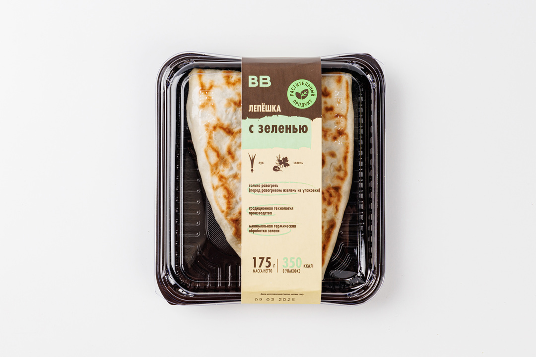 

Лепешка ВкусВилл с зеленью 175 г