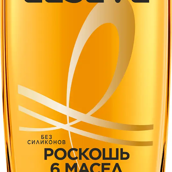 Питательный шампунь L'Oreal Paris Elseve с маслами марулы и камелии Роскошь 6 масел для сухих волос, без силиконов, 400 мл