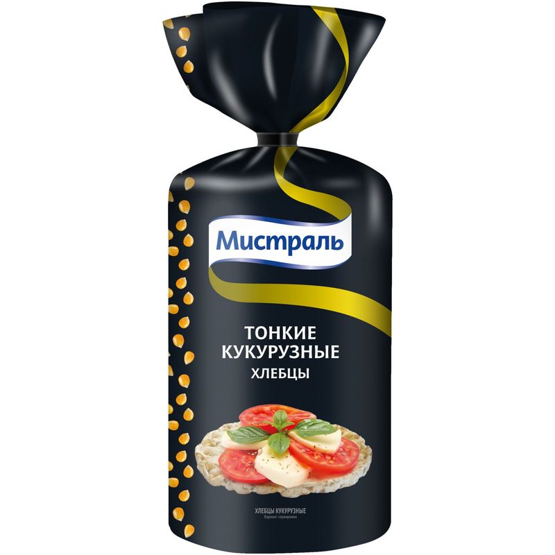 

Хлебцы кукурузные Мистраль 120 г