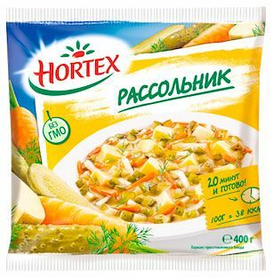 Смесь овощная быстрозамороженная Hortex Рассольник 400 г