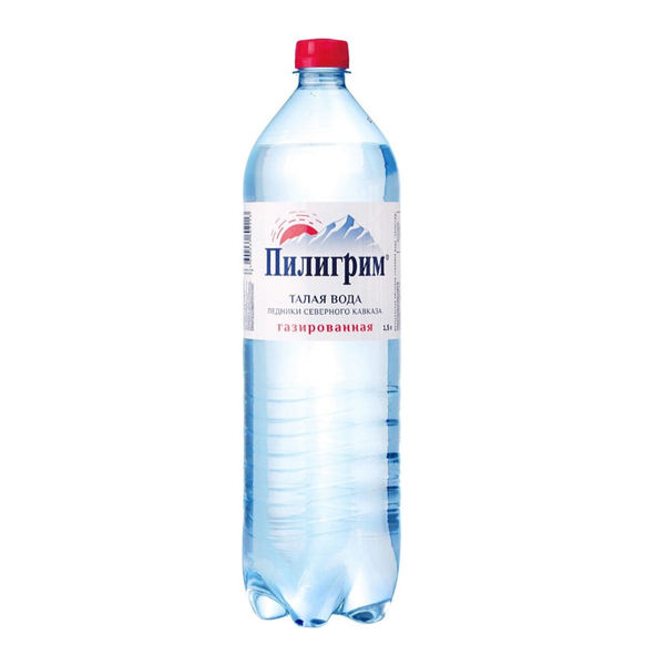 Вода минеральная Пилигрим газированная 500 мл
