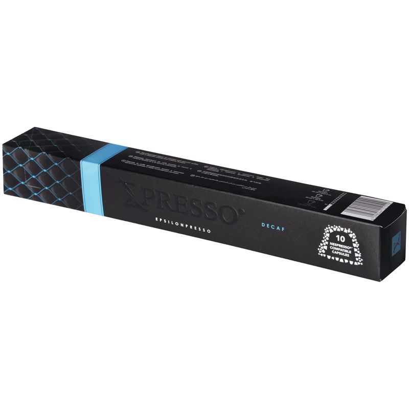 

Кофе Epsilonpresso Decaf жареный молотый в капсулах 10х5 г