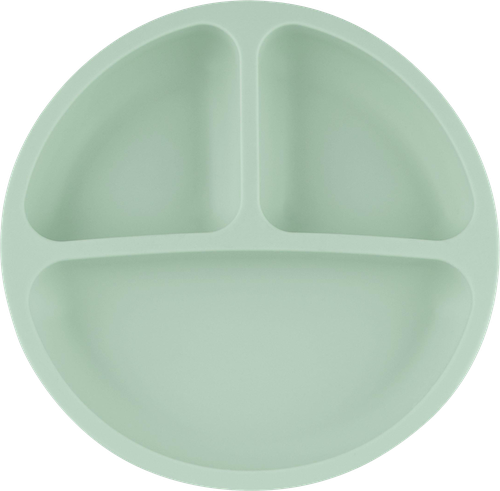 

Тарелка секционная Lubby силиконовая на присоске 3 секции, цвет в ассортименте, с 6 месяцев