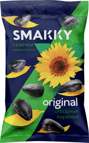 

Семечки подсолнечника Smakky жареные 200 г